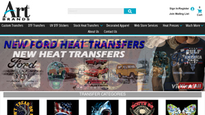 Art Brands - Stock Heat Transfer Designs