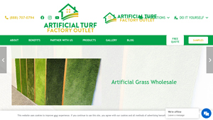 Artificial Turf Factory Outlet - Sample Products