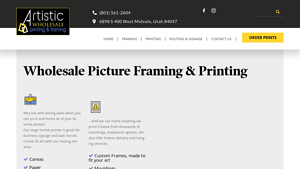 Artistic Wholesale - Picture Framing & Art Services
