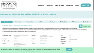 NMMA - Marine Manufacturing Advocacy