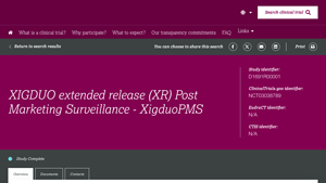 XIGDUO XR - Diabetes Medication
