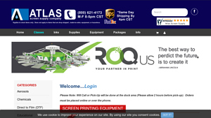 Atlas Screen Supply - Hot Sellers