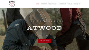 Atwood Hat Company - Calgary Rodeo Straw Hat
