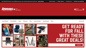 Atwoods Ranch & Home - Diverse Product Range