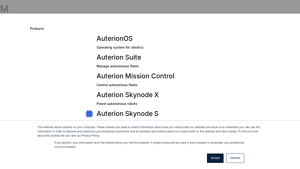 Auterion - AuterionOS and Skynode Solutions