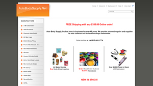Auto Body Supply - Automotive Paint Supplies