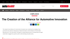 Alliance for Automotive Innovation - Advancing Transportation