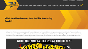 Automotive Touchup - Paint Solutions