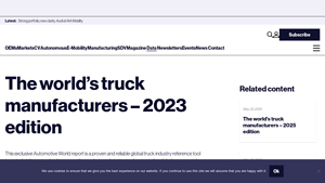 Truck Industry - Comprehensive Insights