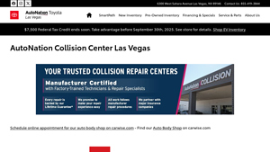 AutoNation Toyota - Auto Body Repair Services
