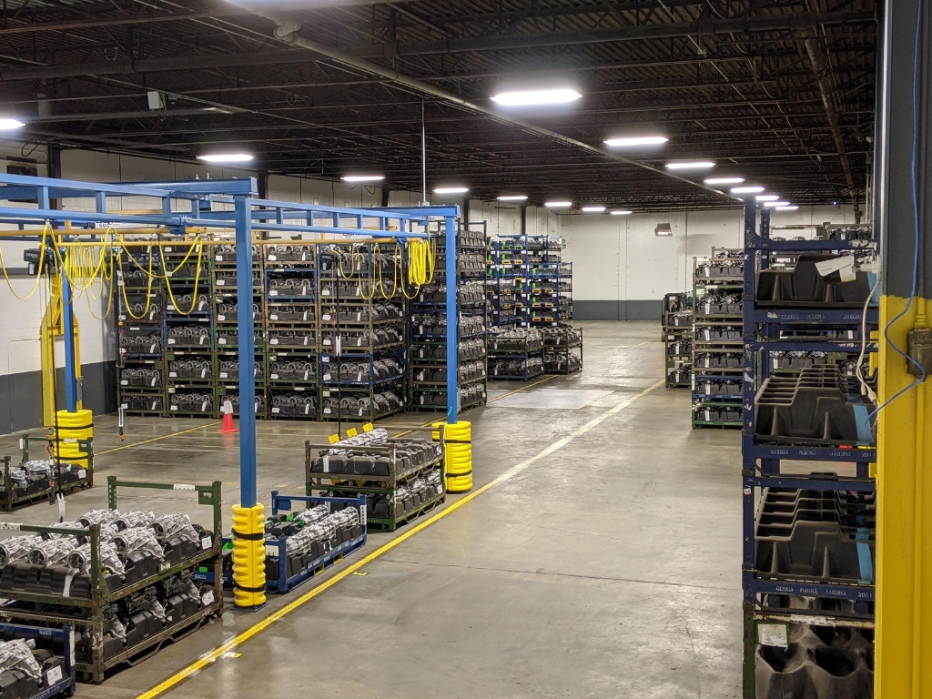 A stock image illustrating autoparts manufacturer excess inventory concepts