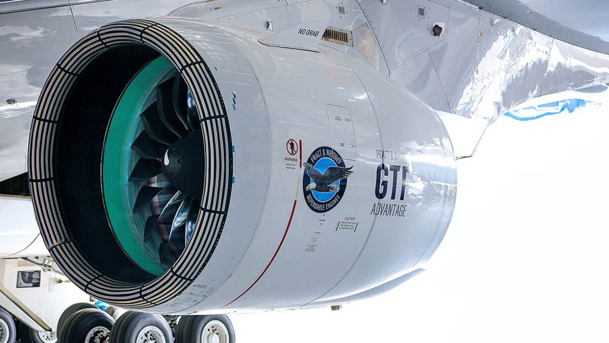 A stock image illustrating aviation engine manufacturers concepts