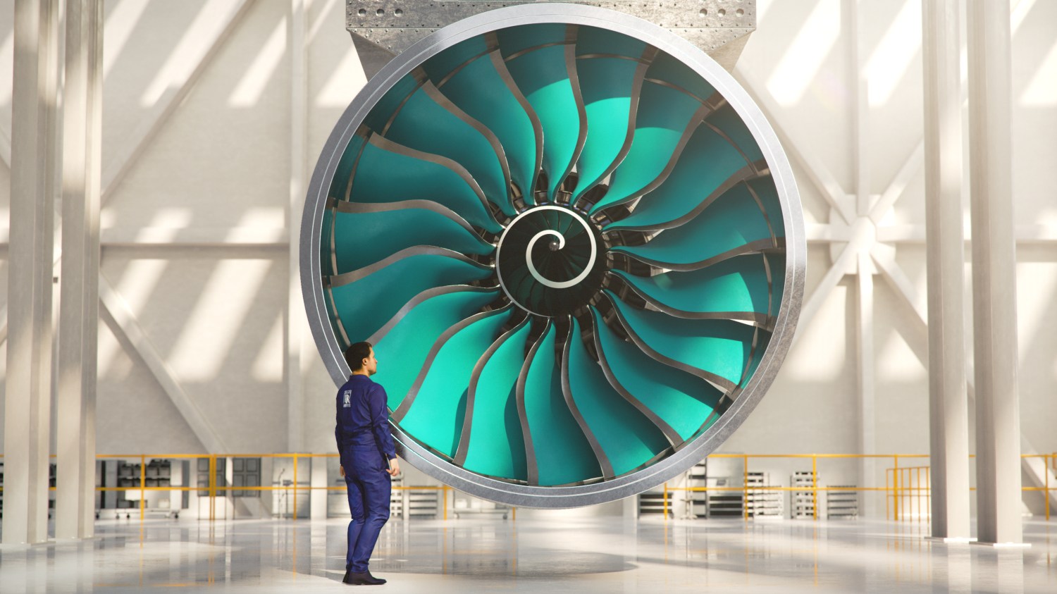 A stock image illustrating aviation engine manufacturers concepts