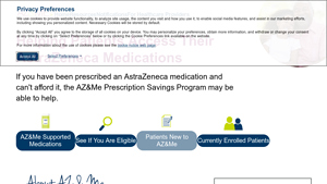 AZ&Me - Prescription Savings Program