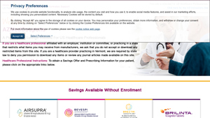 AstraZeneca - Key Prescription Products