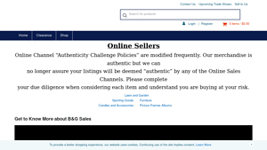 B&G Sales - Diverse Retail Solutions