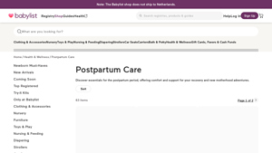 Babylist - Postpartum Essentials