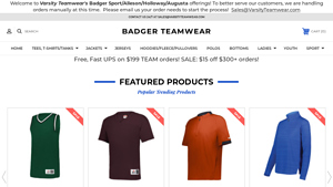 Badger Teamwear - Athletic Apparel