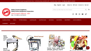 Bailey Pottery - Kilns & Ceramic Supplies