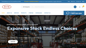 B&M Upholstery Supply - Upholstery Products