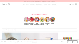 Bando - Desk Accessories & Colorful Office Supplies