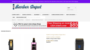 Barber Depot - BabylissPro LithiumFX+ Ergonomic Cordless Clipper