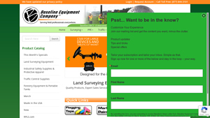Baseline Equipment - Land Surveying Solutions