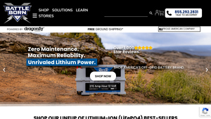 Battle Born Batteries - 100Ah 12V LiFePO4 Battery