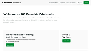 BC Cannabis Wholesale - Non-Medical Cannabis Supply