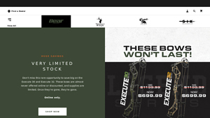 Bear Archery - Execute 30 & 32 Bows