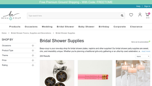 Beau-coup - Bridal Shower Supplies