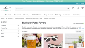Beau Coup - Personalized Bachelor Party Favors