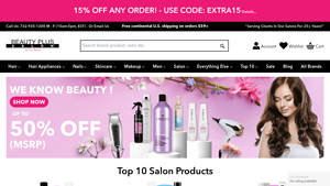 Beauty Plus Salon - Pro Hair Care & Beauty Supplies