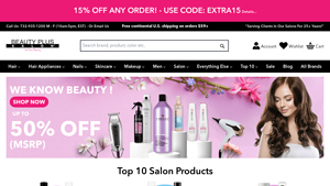 Beauty Plus Salon - Pro Hair Care & Beauty Supplies