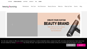 Beauty Sourcing - Professional Steam Hair Straightener
