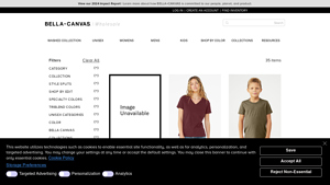 Bella+Canvas - DTG T-Shirt Printing