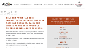 Belmont Fruit - Local Produce & Dairy