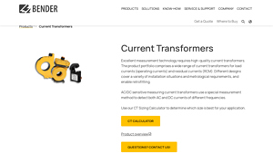 Bender Inc - Current Transformers