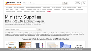 Bennett Cards - Jehovah's Witness Ministry Supplies