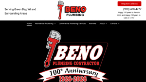 Beno Plumbing - Residential and Commercial Plumbing Services