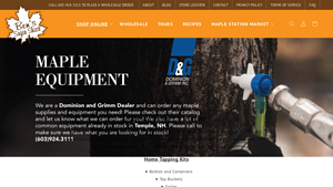 Ben's Sugar Shack - Maple Equipment and Supplies