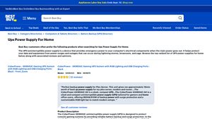 CyberPower - GX950UC Uninterruptible Power Supply