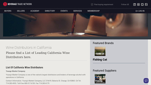 California Wine Distributors - Key Players