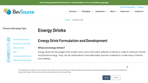 Bevsource - Energy Drinks