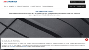 BFGoodrich - Tire Specifications
