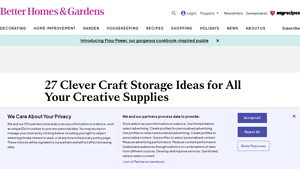 BHG - Craft Storage Solutions