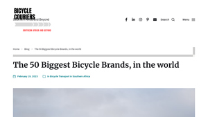 Giant - Wide Range of Bikes; Trek - High-Quality Bikes