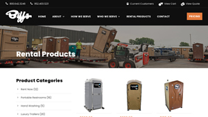 Biffs Inc - Portable Restrooms & Supplies