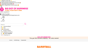 Big Dot of Happiness - Nothin' But Net Birthday Party Theme