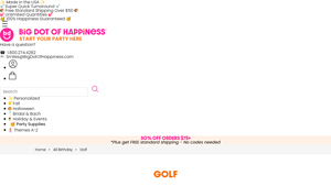 Big Dot of Happiness - Custom Golf Party Favors